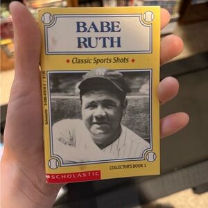 Babe Ruth Scholastic mini Book